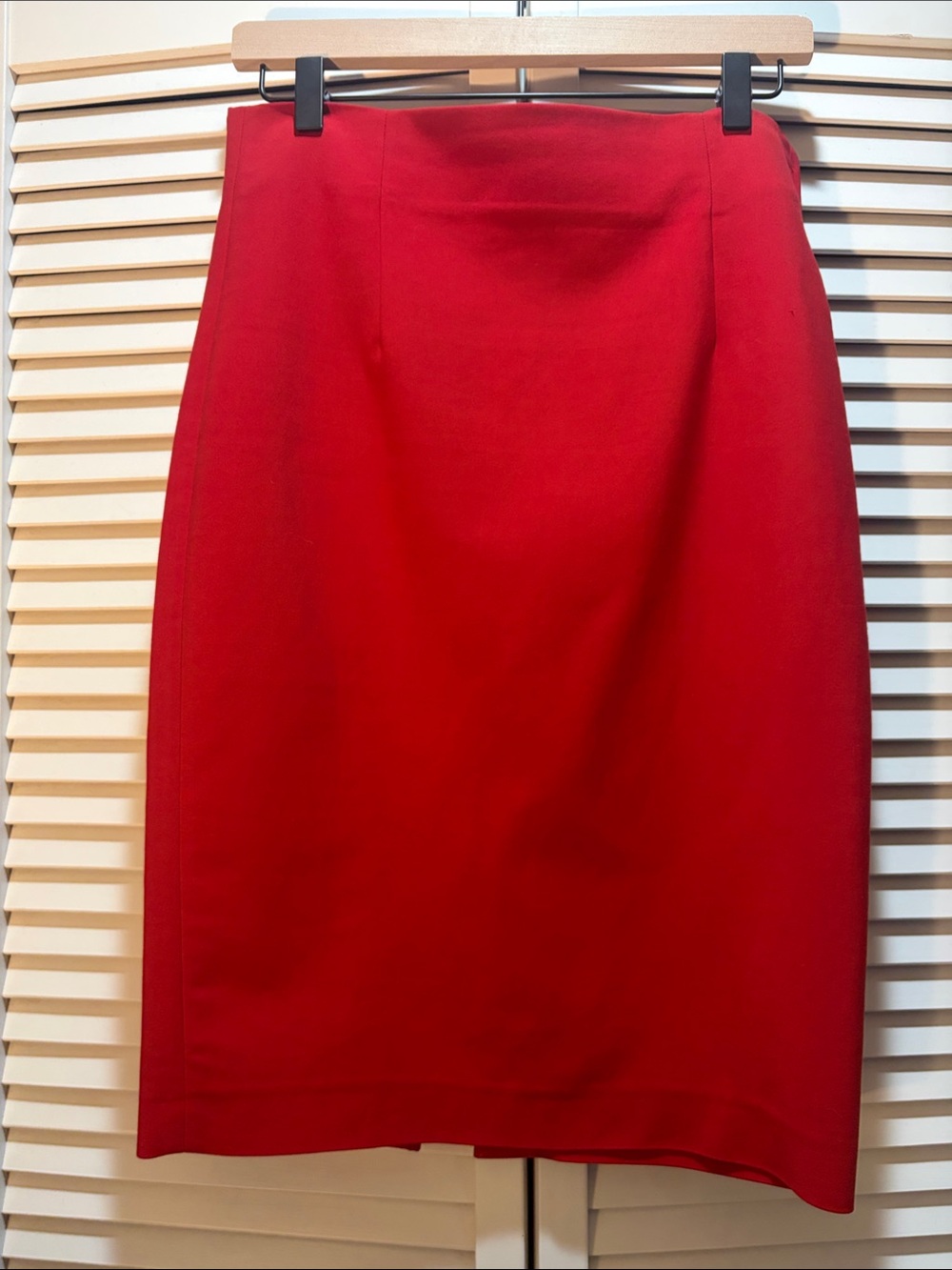 Zara Vibrant Red Pencil Skirt